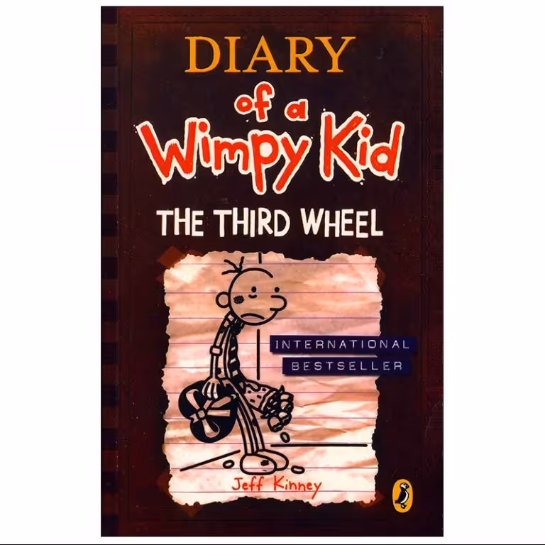 کتاب Diary of a Wimpy Kid 7 The Third Wheel