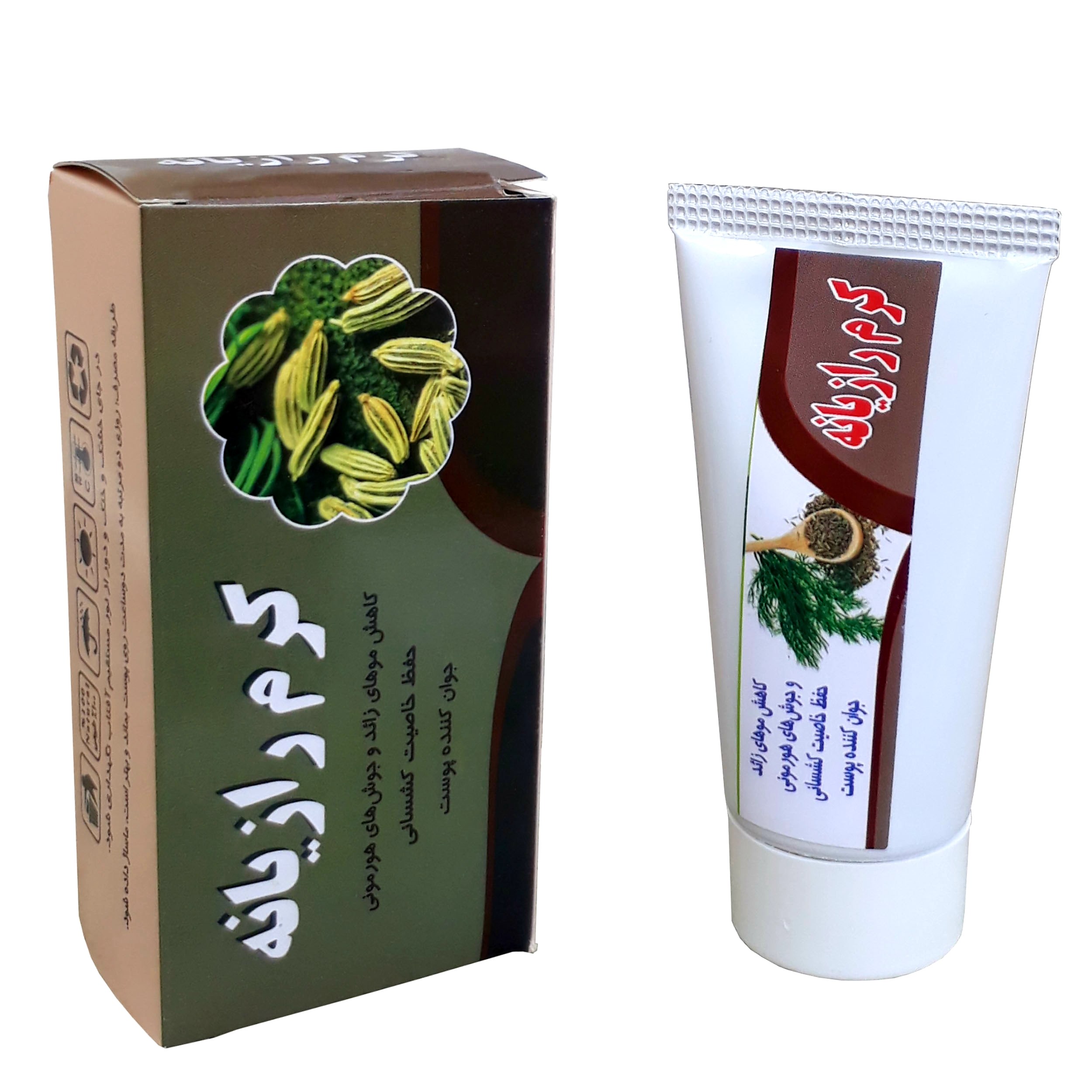 کرم رازیانه دارونامه ممتاز فدک (دفع سموم)