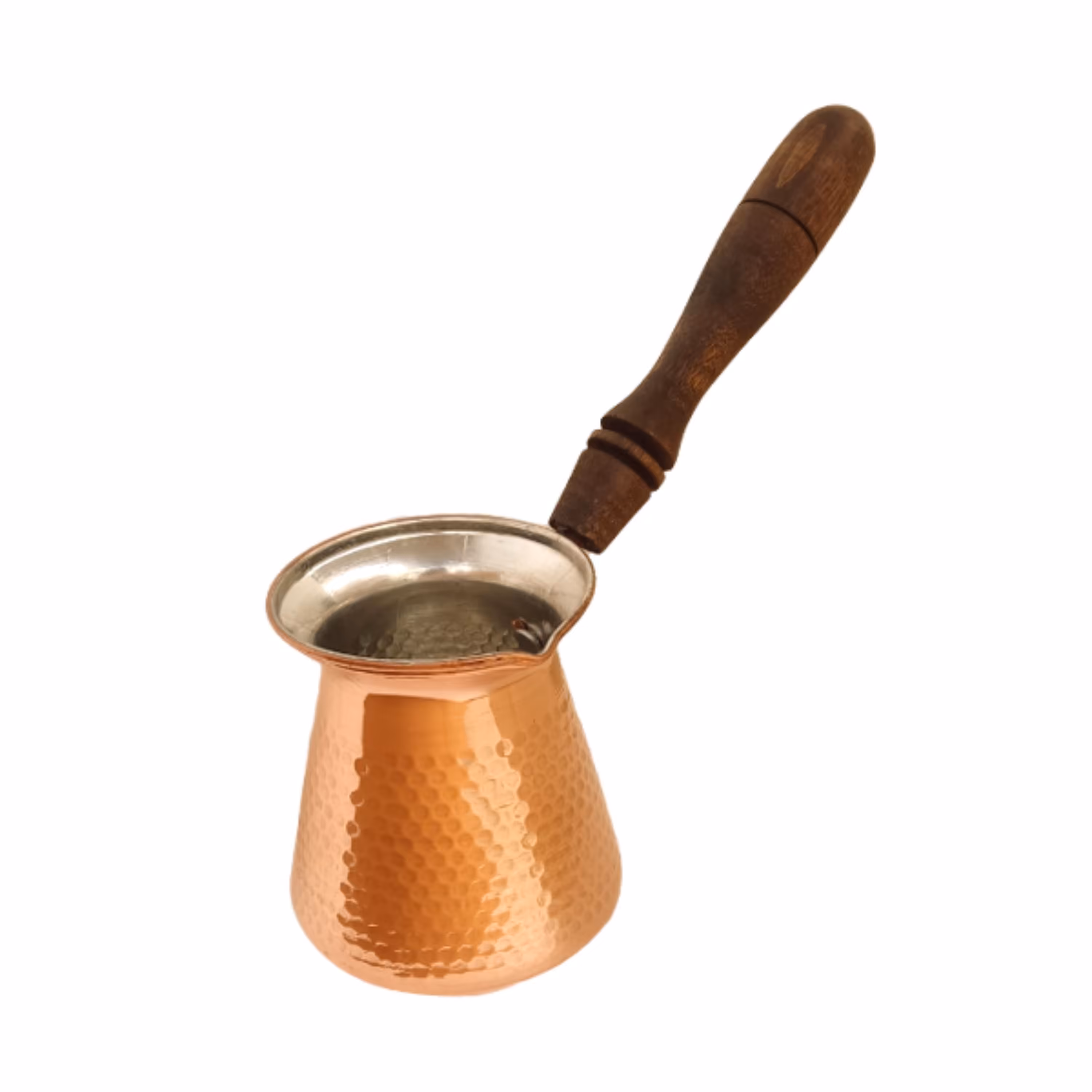 قهوه جوش دسته چوبی طرح ترک سایز 2کد ZH253.2