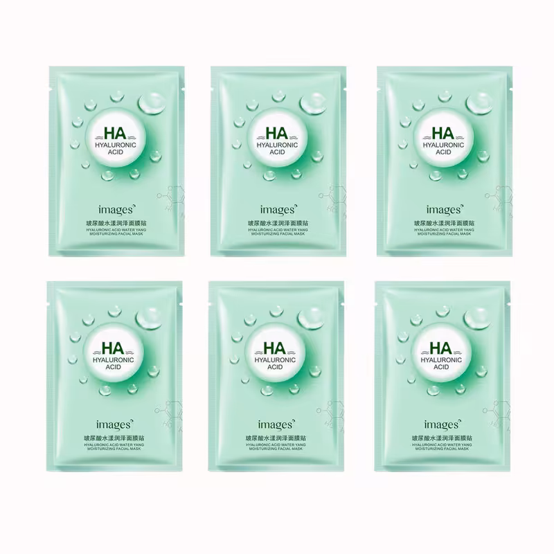 ماسک صورت ایمجز  مدل هیالورونیک وزن 25 گرم مجموعه 6 عددی