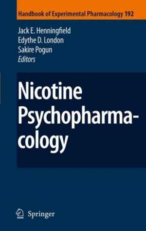 [PDF] دانلود کتاب Nicotine Psychopharmacology, 2009