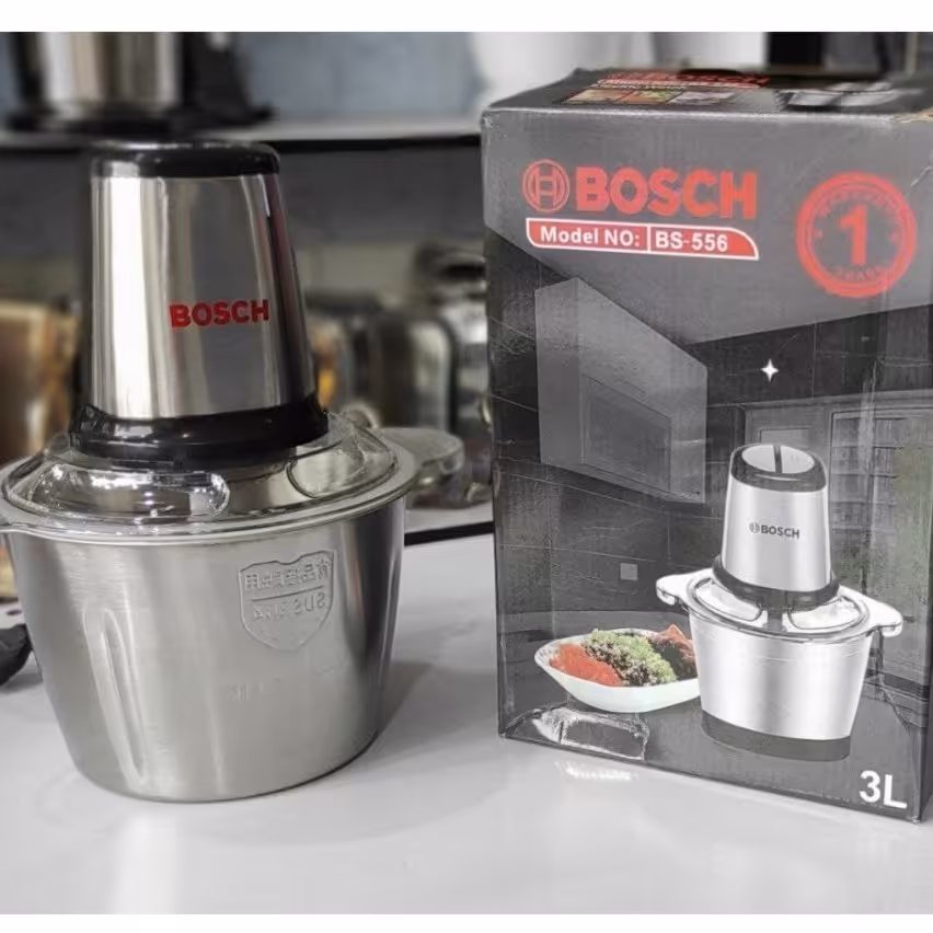 خردکن و غذاساز سه لیتری بوش چهار تیغه