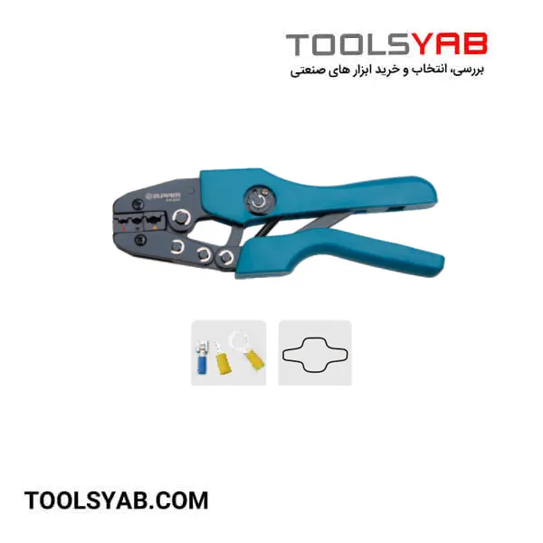 پرس سرسیم G-301H زوپر برای سایز 0.5 تا 6 میلی متر