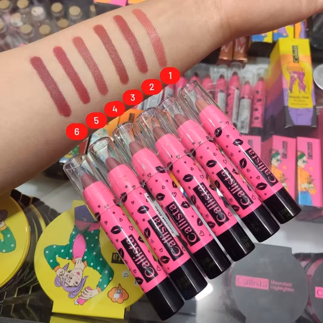 رژلب مدادی سیکرت  بایت کالیستا  بافت بسیار نرم و سبک فاقد سرب و  پارابن