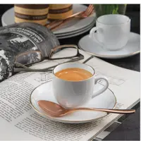 سرویس 12 پارچه 6 نفره قهوه خوری چینی زرین ایران