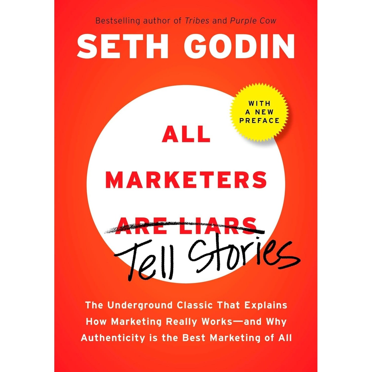 کتاب زبان اصلی All Marketers are Liars اثر Seth Godin انتشارات Portfolio