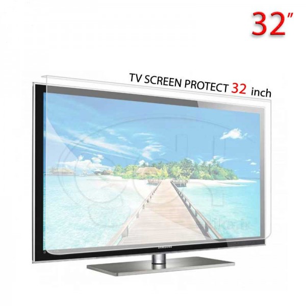 صفحه محافظ ال ای دی تخت و منحنی سایز 32 اینج