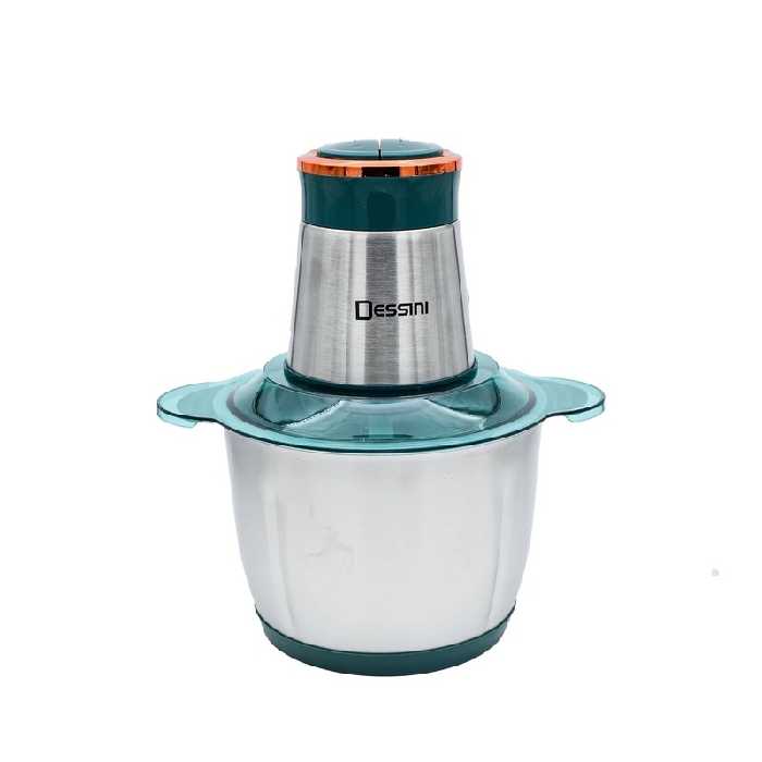 خردکن برقی دسینی مدل f007  حجم 3 لیتر  لب طلایی