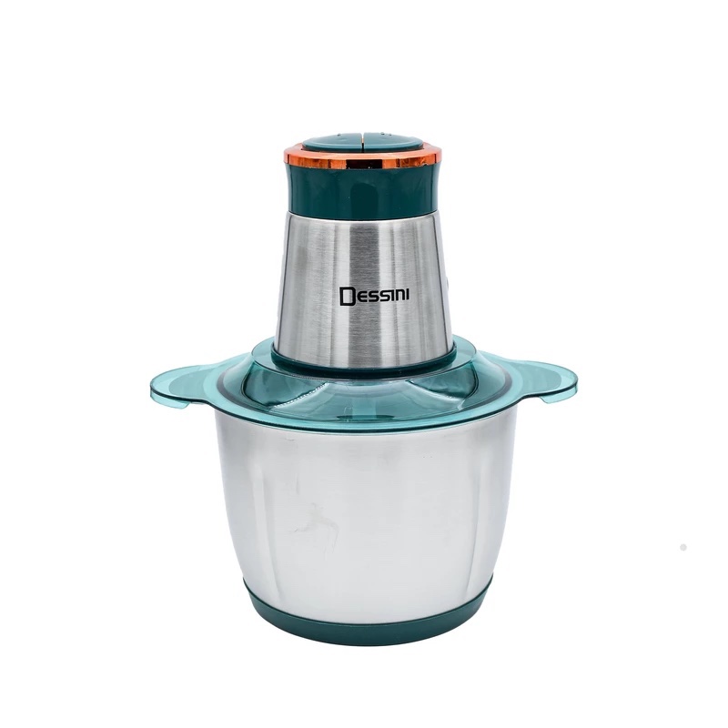 خردکن برقی دسینی مدل f007  حجم 3 لیتر  لب طلایی