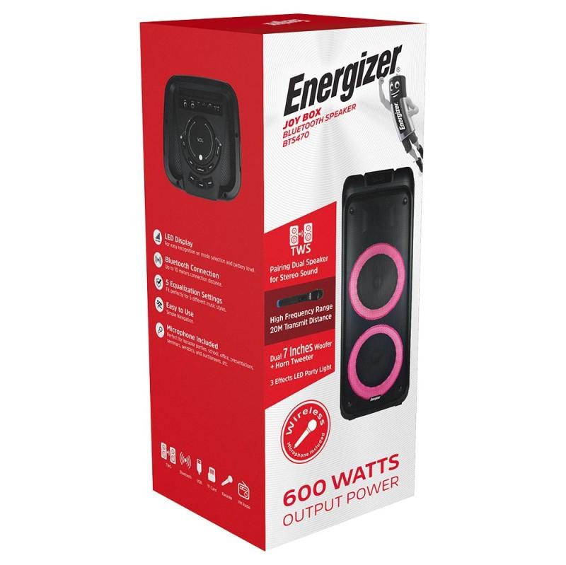 اسپیکر بلوتوثی شارژی انرجایزر   energizer  BTS-470