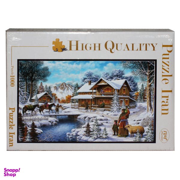 پازل 1000 تکه طرح زمستان