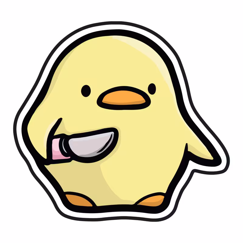 استیکر تزئینی موبایل و تبلت مدل جوجه خشمگین کد 153