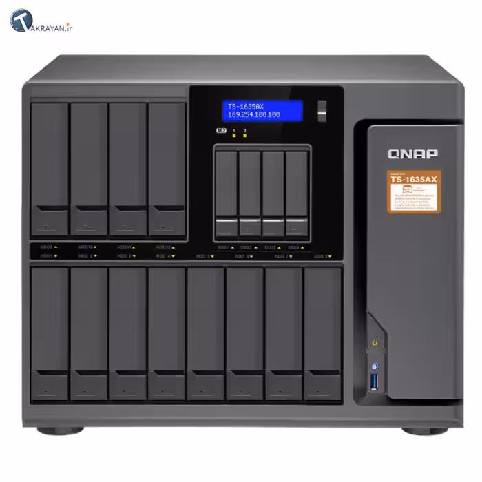قیمت خرید NAS / ذخیره ساز تحت شبکه کیونپ QNAP TS-1635AX | Ram 4GB