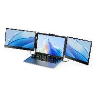 خرید و قیمت مانیتور سه گانه S2 نمایشگر 14 اینچی 60 هرتز IPS و Full HD مناسب برای لپ‌تاپ