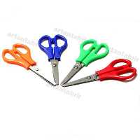 قیچی کوچک دسته رنگی