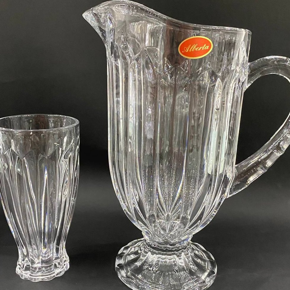 پارچ و لیوان جنوا ساخت چین کیفیت درجه یک 