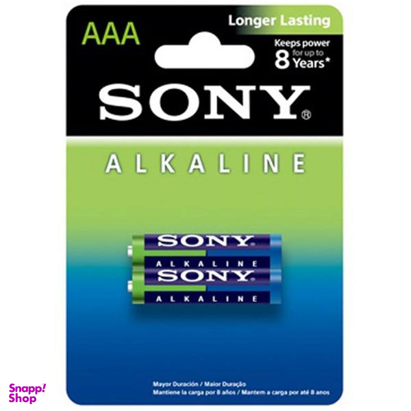 باتری نیم قلمی آلکالاین سونی LR03