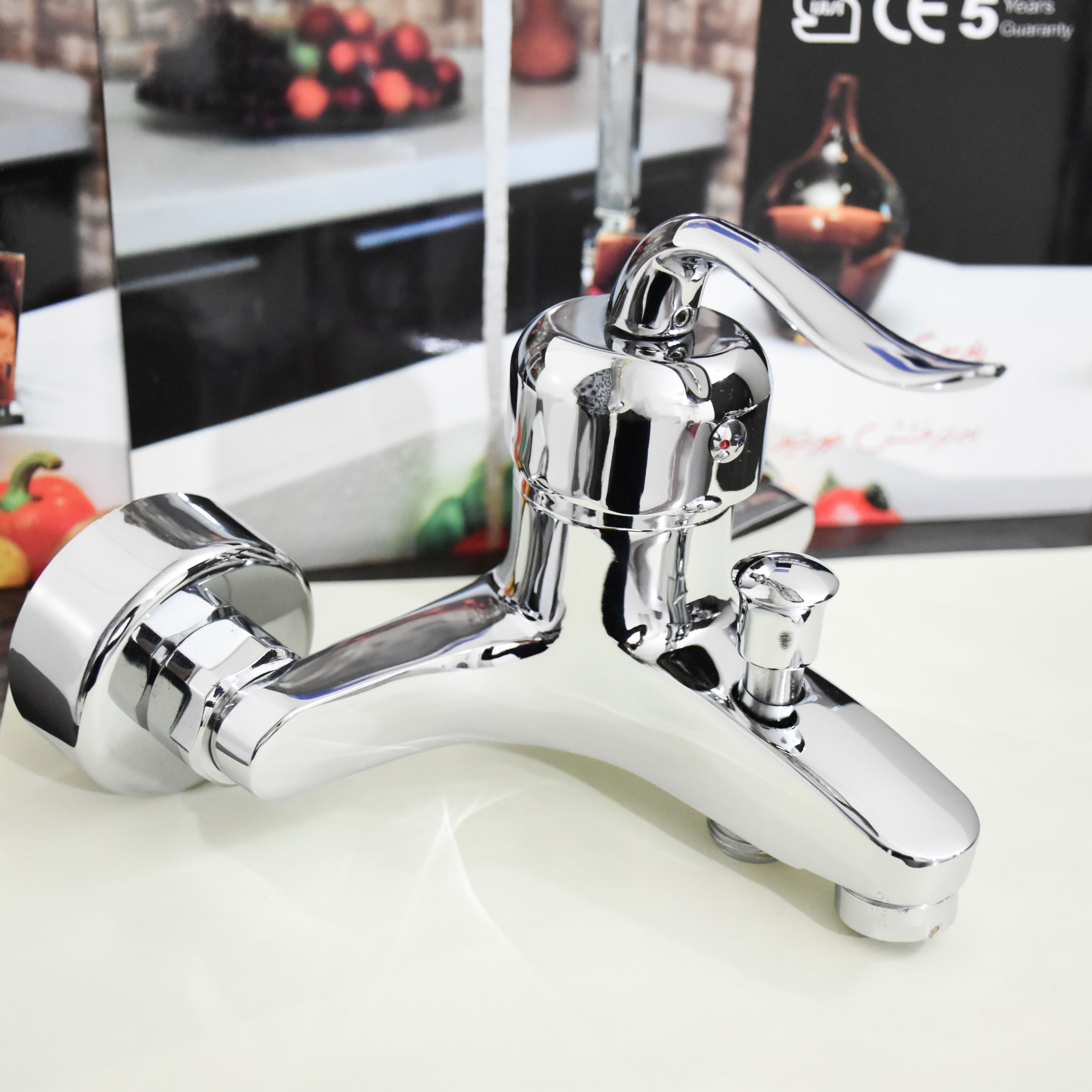 ست شیرآلات اهرمی طرح اصلی استاندارد پارس شید مدل رایان 4 عددی