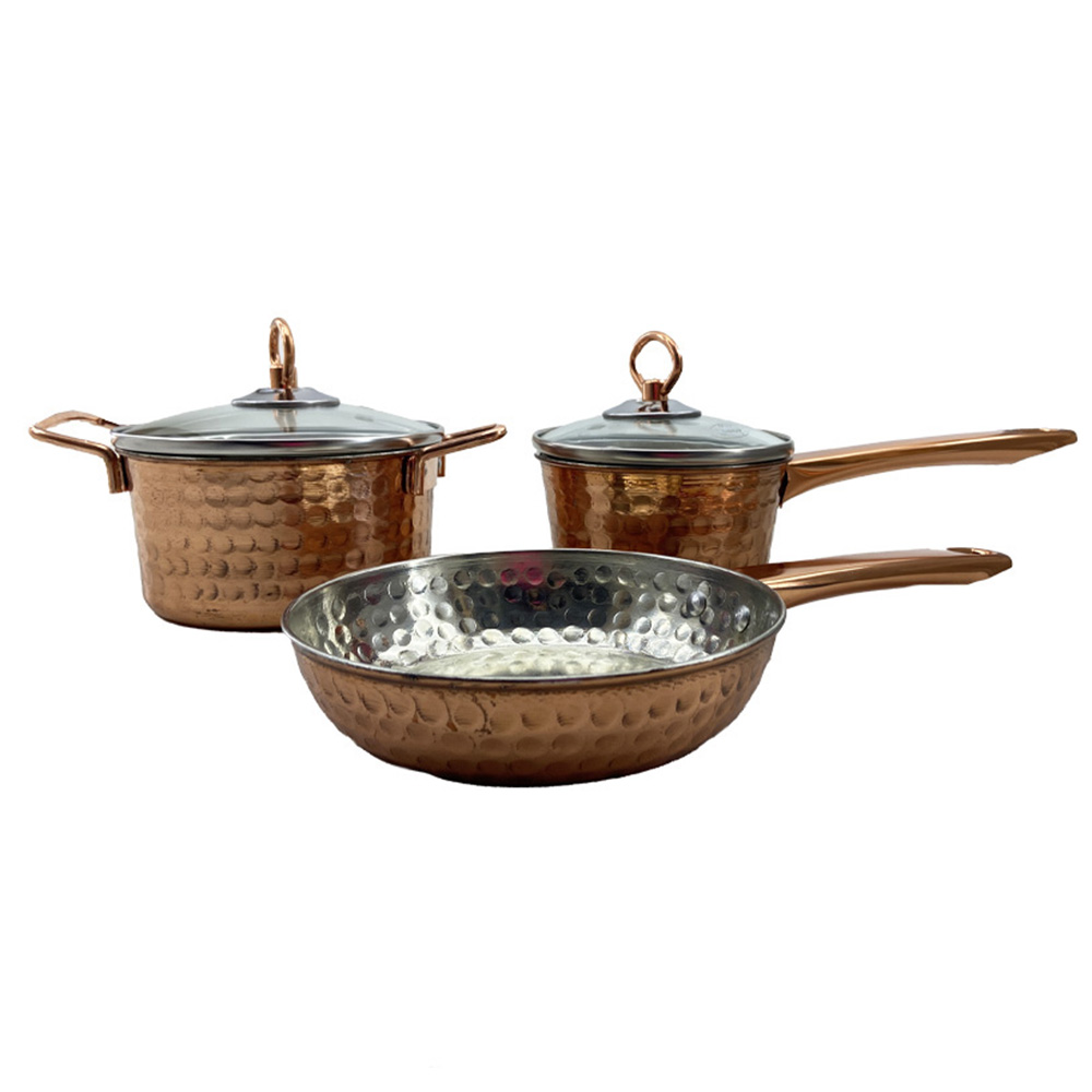 سرویس قابلمه 5 تکه مسی سورمس Soormes