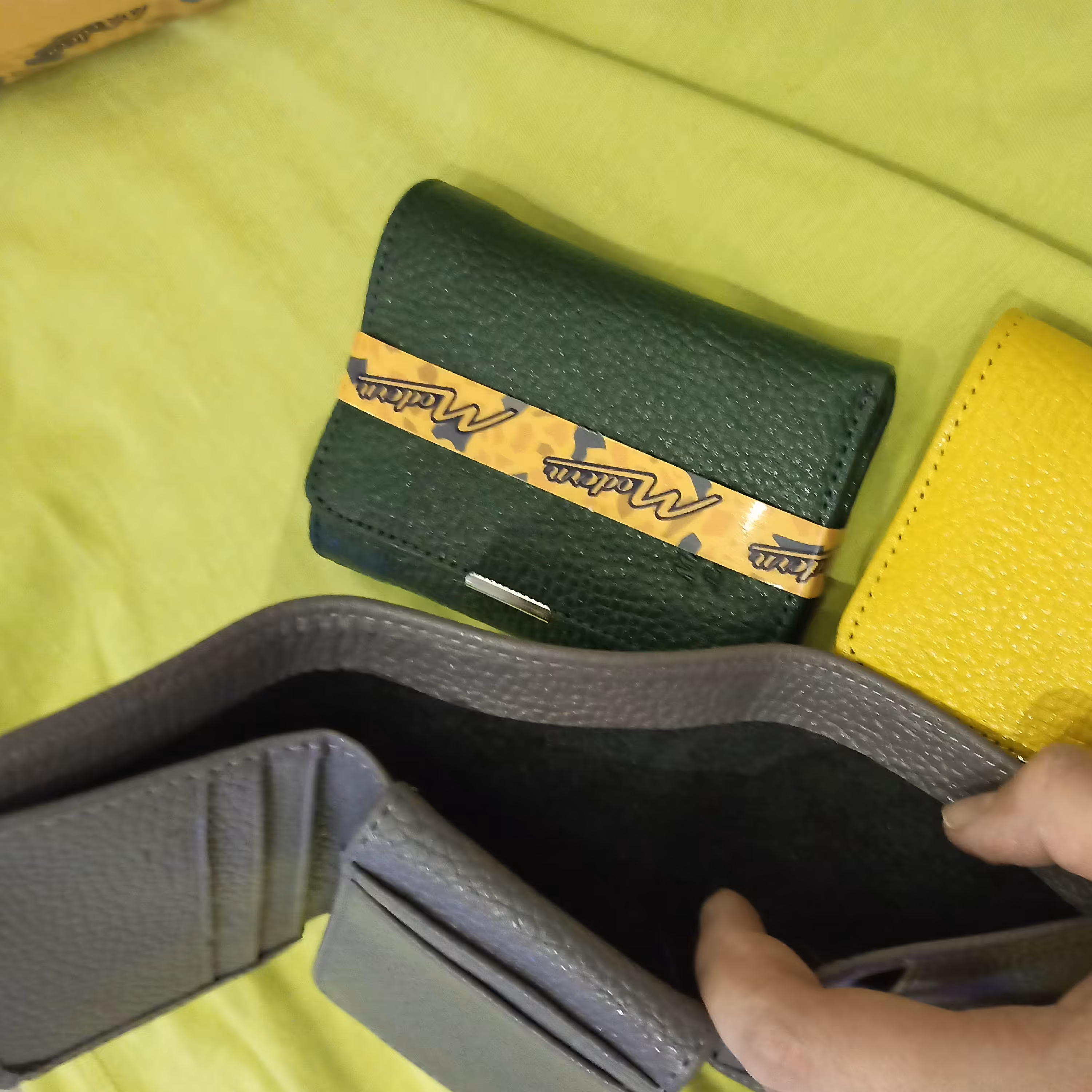 کیف پول وکارت چرم