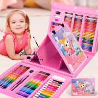 ست نقاشی 208 تکه - صورتی