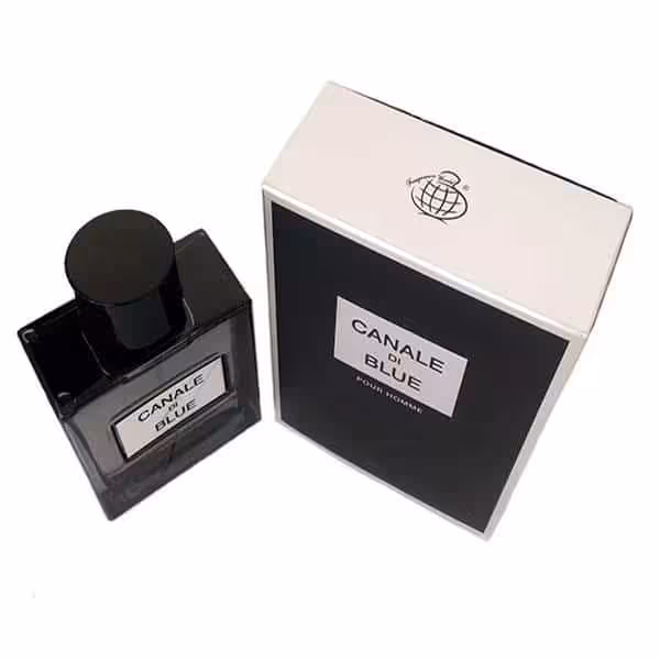 ادو پرفیوم مردانه Fragrance World Canale Di Blue حجم 100 میلی لیتر