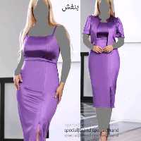 پیراهن مهمانی زنانه کرپ غواصی مدل کت سارافن النا