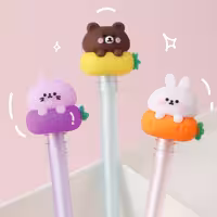 روانویس فانتزی سر سیلیکونی خرسی