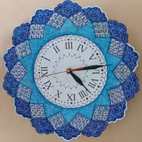 ساعت  دیواری مینا کاری سایز 30