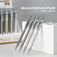 اتود 0.7 مداد نوکی استیل از برند باکیفیت دلی Deli ارسال رنگ رندوم