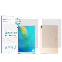 گلس صفحه نمایش و پشت تبلت هوآوی MatePad 10.8 مدل نانو هیدروژل شفاف برند راک اسپیس کد LL
