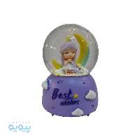 گوی موزیکال طرح دختر گیسو کمند