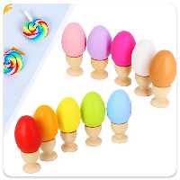 تخم مرغ تزئینی رنگی ( بسته 4 تایی )