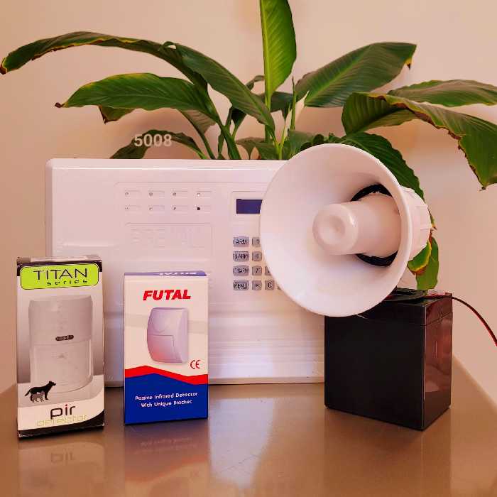 پک دزدگیر اماکن فایروال کد 5008 ( 60 ماه گارانتی محصولات فایروال)