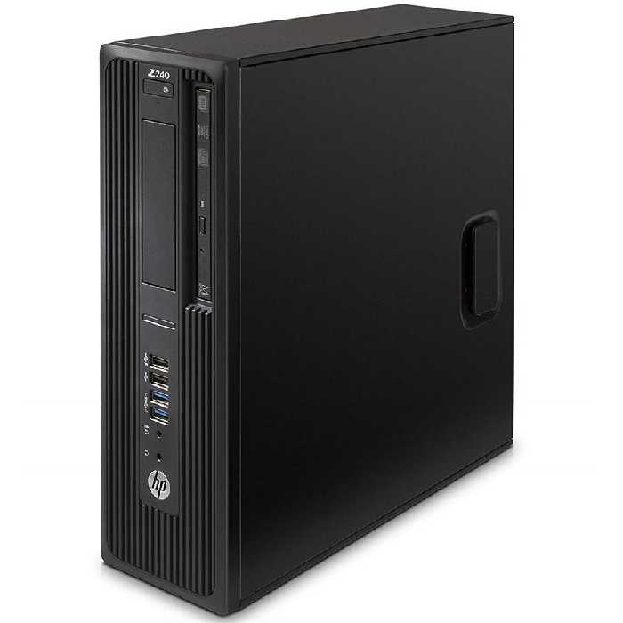 کامپیوتر دسکتاپ اچ پی مدل Z240 SFF Workstation با پردازنده Xeon