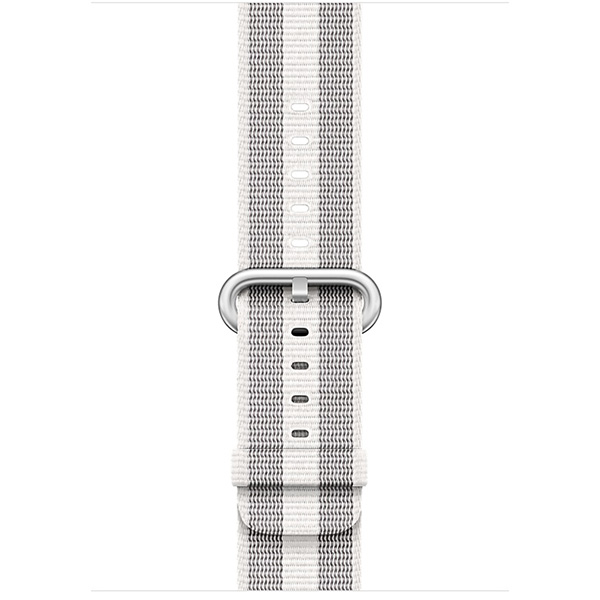 بند اپل واچ 3 نایلون مردانه 42 میلیمتری مدل White - Hiapple.ir
