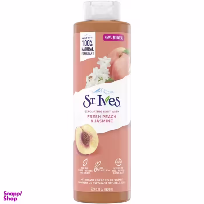 شامپو بدن سینت ایوز مدل Fresh Peach And Jasmine حجم 650 میلی لیتر