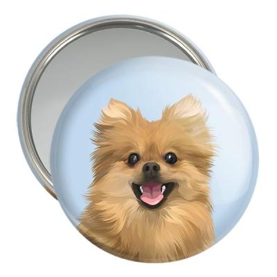 آینه جیبی خندالو مدل سگ کد 28272