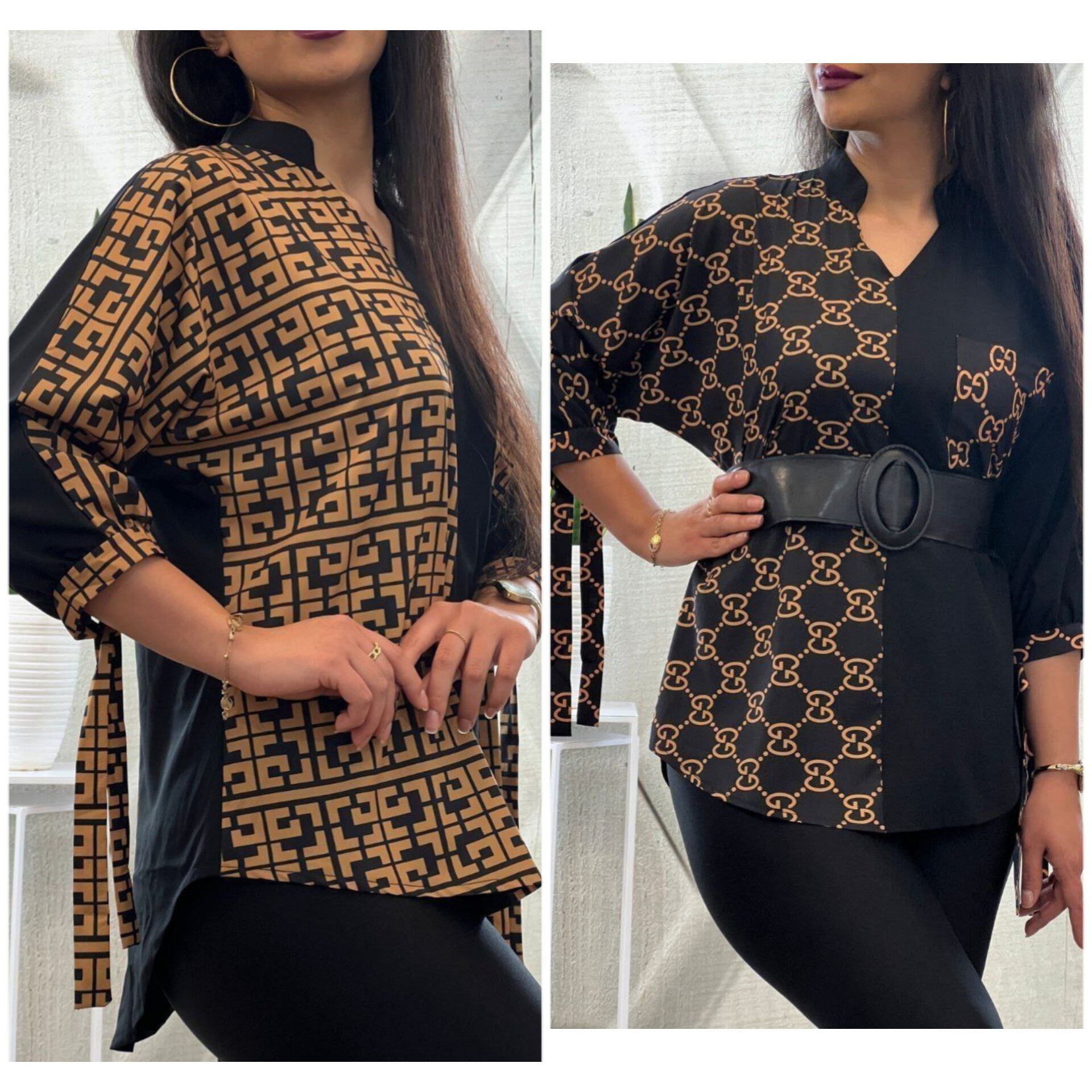 شومیز مانتویی بوگاتی درجه یک
