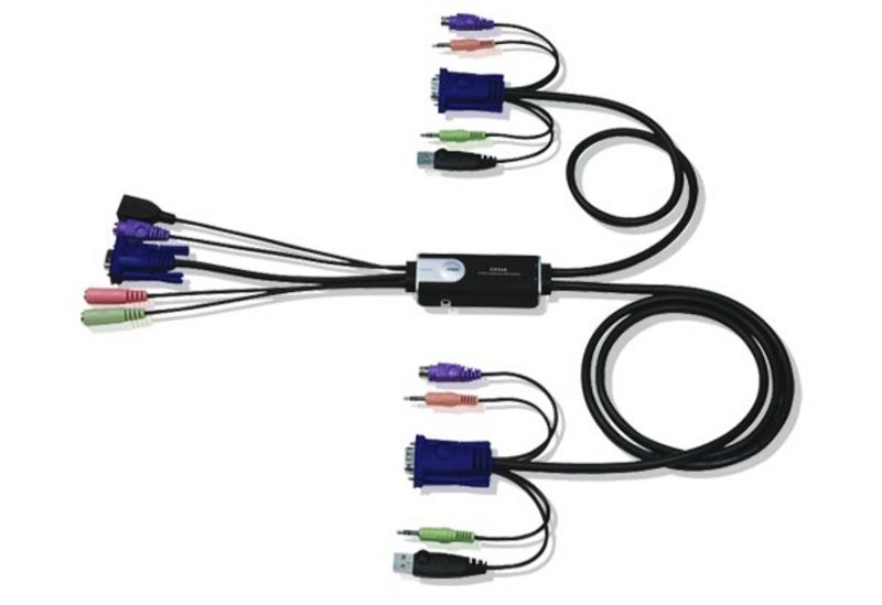 KVM سوئیچ 2 پورت آتن CS52A