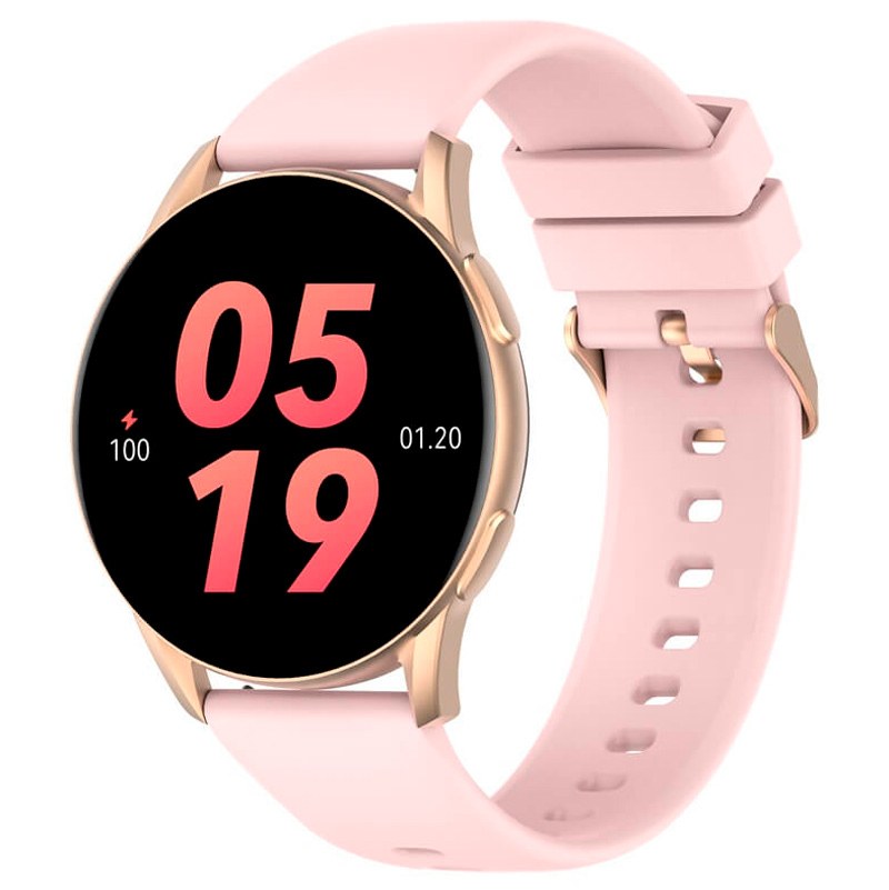 ساعت هوشمند Kieslect Lady Smart Watch L11 Pro با گارانتی رنگ بند صورتی