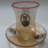 سرویس 15 پارچه چای خوری  طرح  مورچه ای در رنگهای مختلف قابل شستشو  حتی در ظرفشویی  رنگ ثابت  