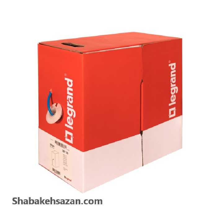 کابل شبکه لگراند cat6-UTP تست چنل ایرانی