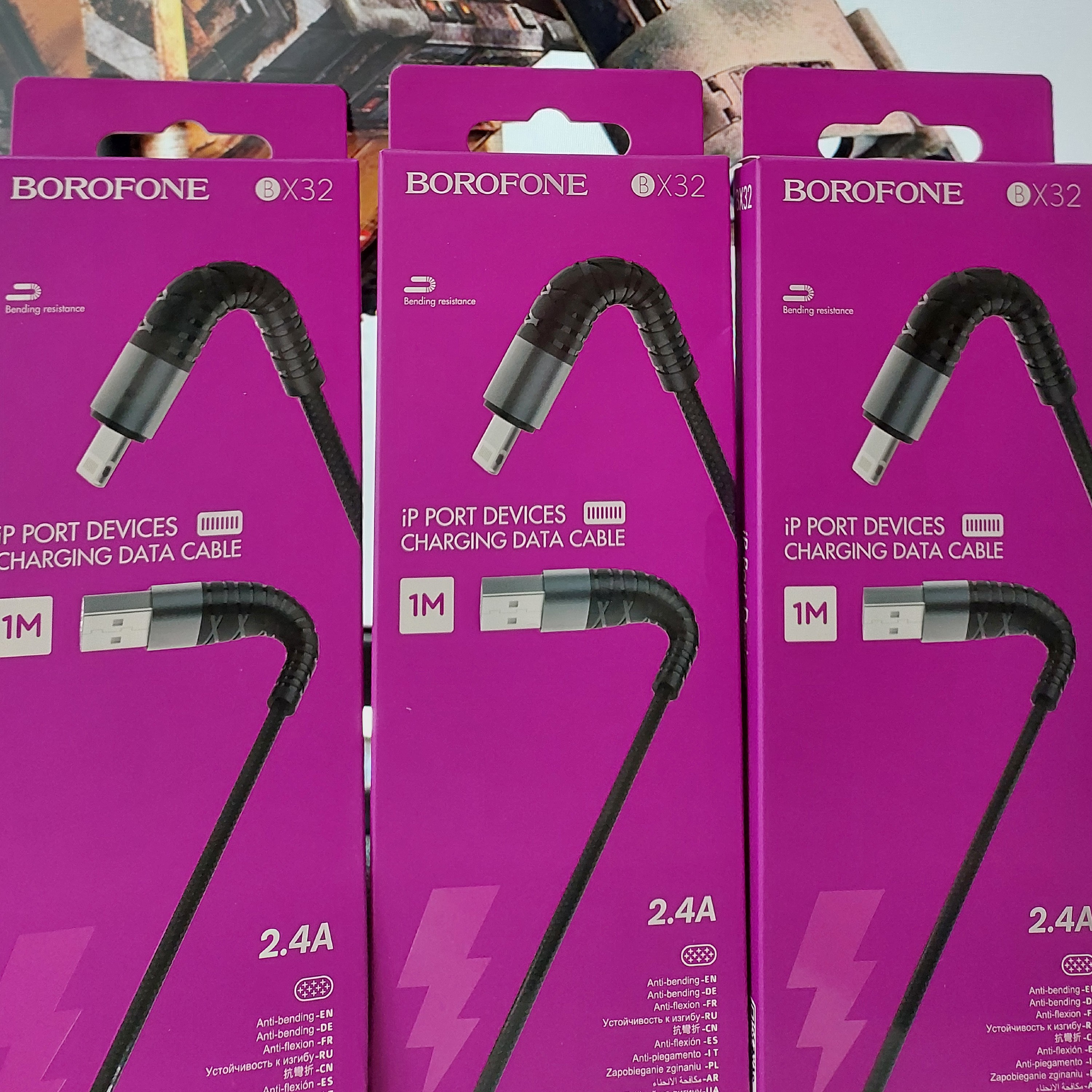 کابل شارژ آیفونی (لایتینگ) برند بروفون