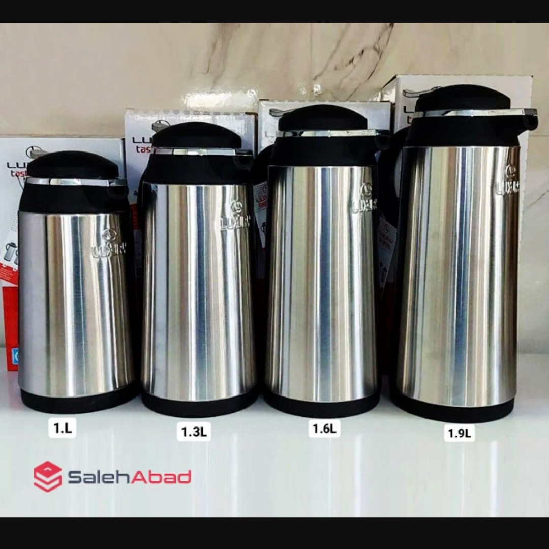 فلاکس لاکچری حجم 1.6لیتر بدنه استیل داخل شیشه به همراه ارسال رایگان