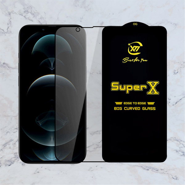 محافظ صفحه نمایش شیشه ای مدل سوپر ایکس (Super X) مناسب برای گوشی موبایل اپل Iphone 11