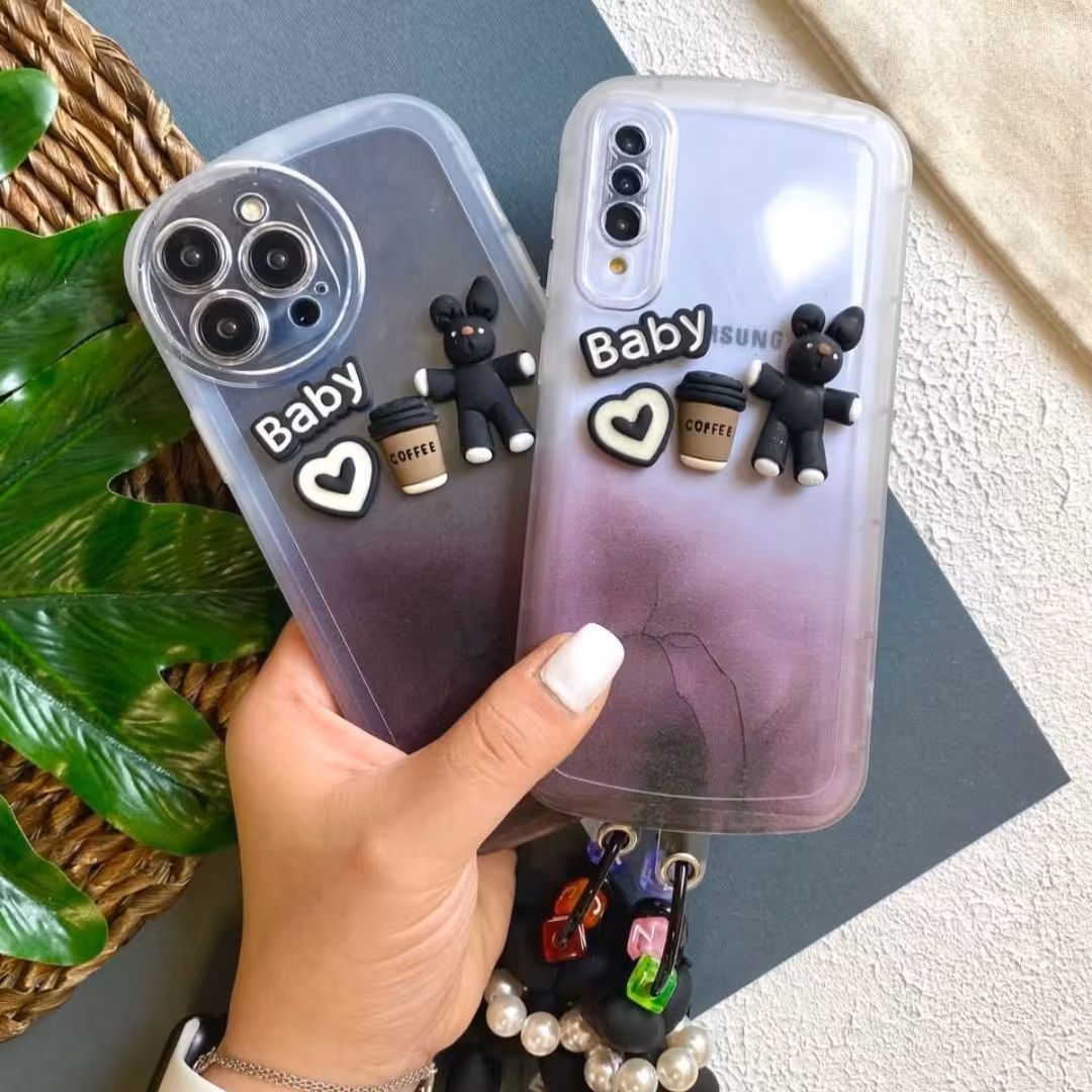  کاور بی بی آویز دار  مدل سامسونگ شیائومی آیفون 