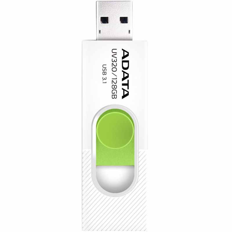 خرید فلش مموری ای دیتا Flash Memory Adata UV320 32GB White-Green با بهترین قیمت