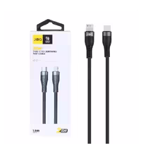 کابل شارژ 1.5 متری فست جی بی کیو Type-C to Lightning مدل CA-655