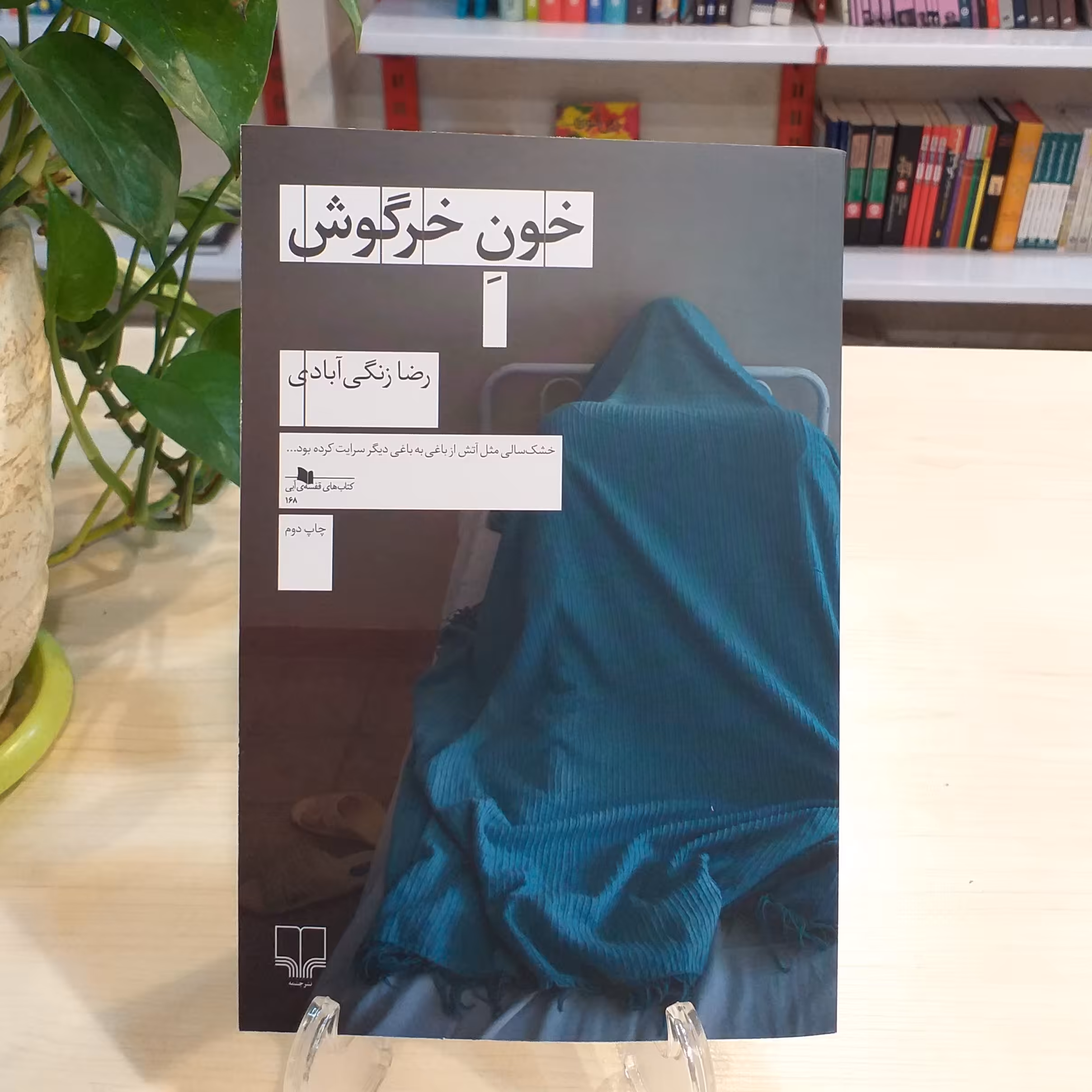 کتاب خون خرگوش اثر رضا زنگی آبادی از نشر چشمه 